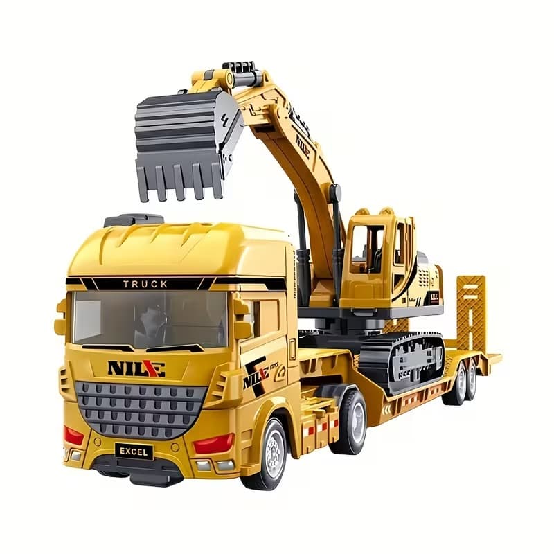 Toy truck product photo – before